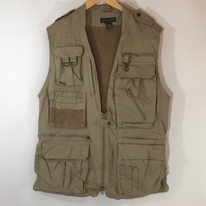 Banana Republic Khaki Fishing / Cargo Vest